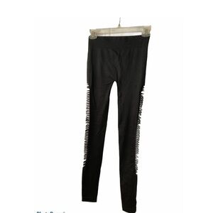 Black Leggings With Cut Outs